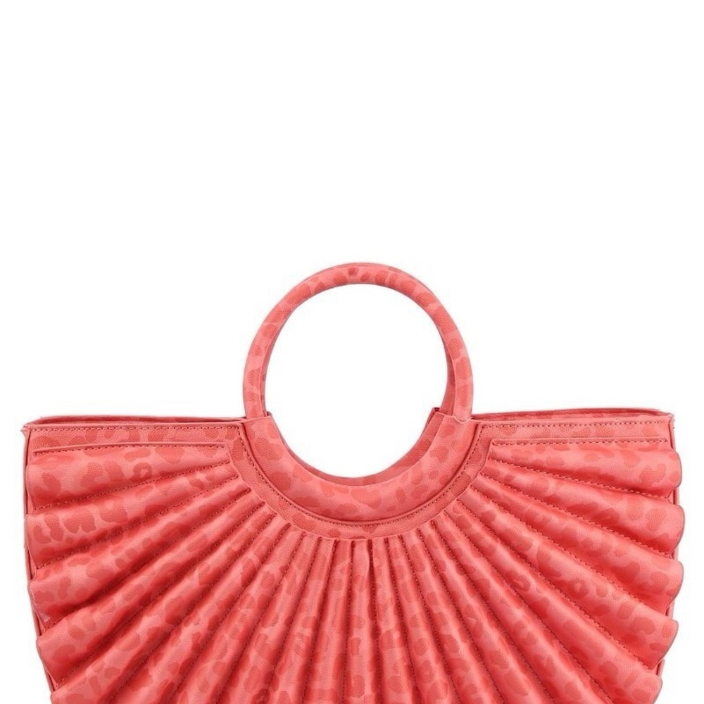 Elegant Coral Handbag